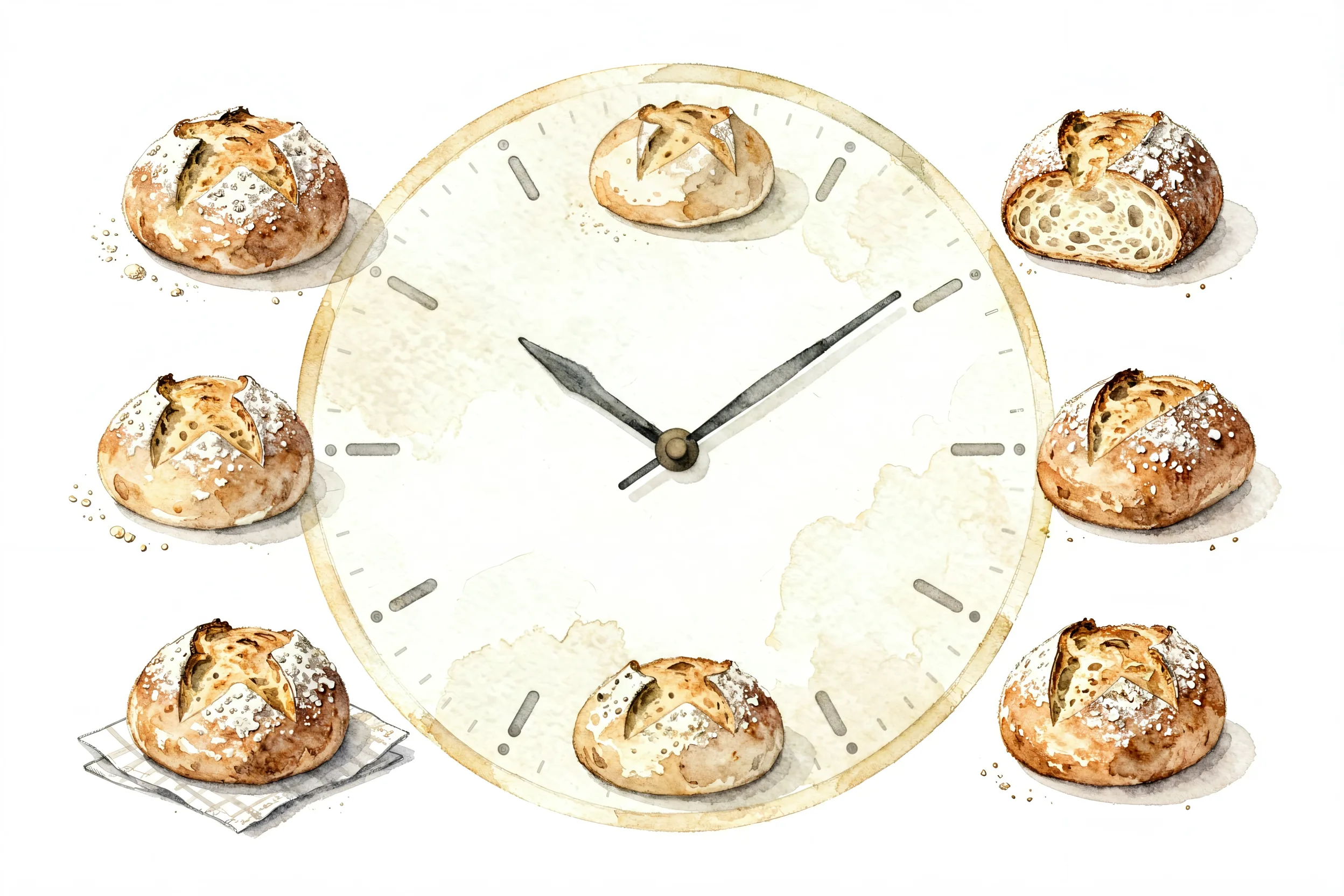 Sourdough baking schedule laid out week by week for beginners